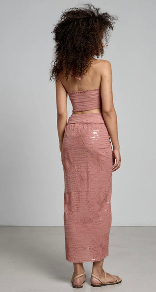 NELL TOP - RUSTY PINK