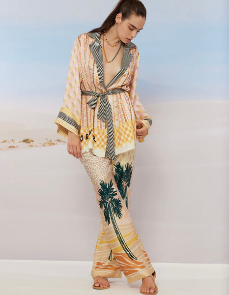 Isabella Kimono Vacation Belted Jacket