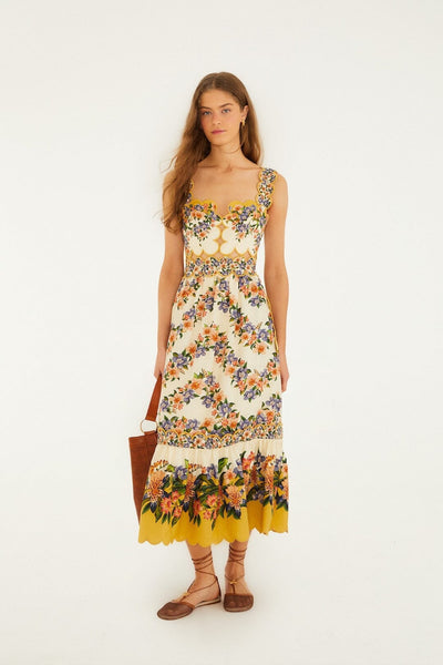 Sand Hilo Stripes Dress