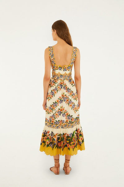 Sand Hilo Stripes Dress