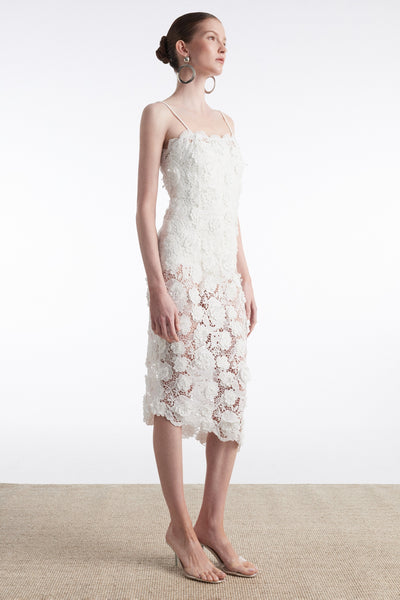 CHARLOTTE DRESS WHITE