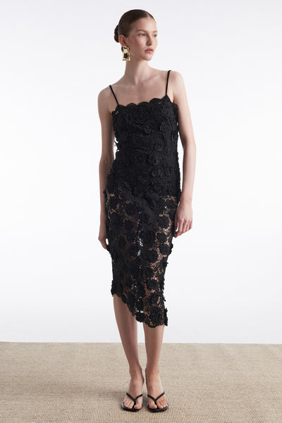 CHARLOTTE DRESS BLACK