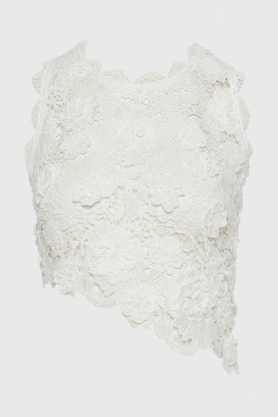 CHARLOTTE TOP WHITE