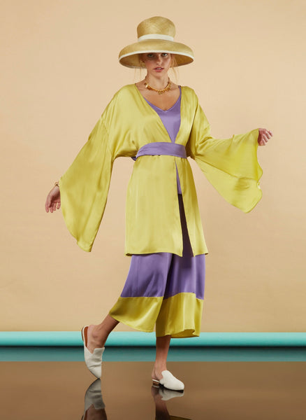 Lime Kimono
