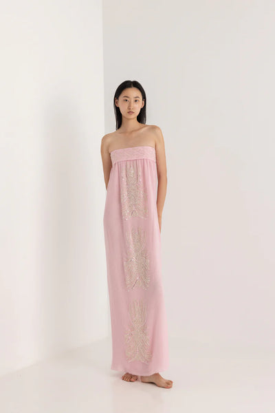 AMETHYST MAXI DRESS - PINK