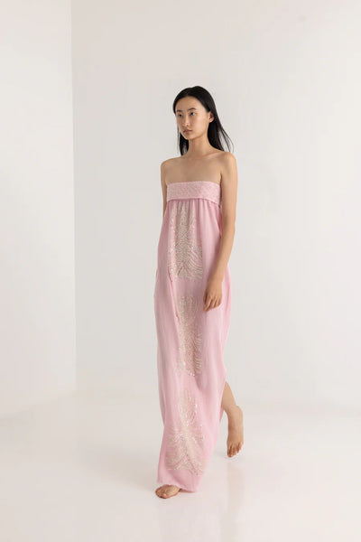 AMETHYST MAXI DRESS - PINK