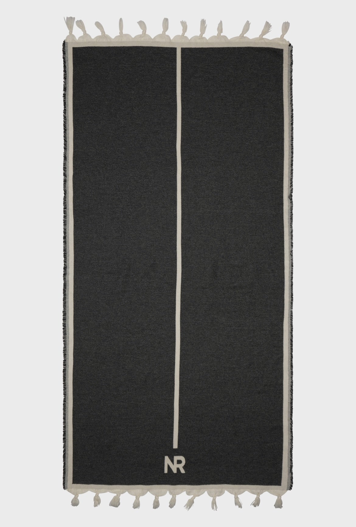 NR BEACH TOWEL - BLACK