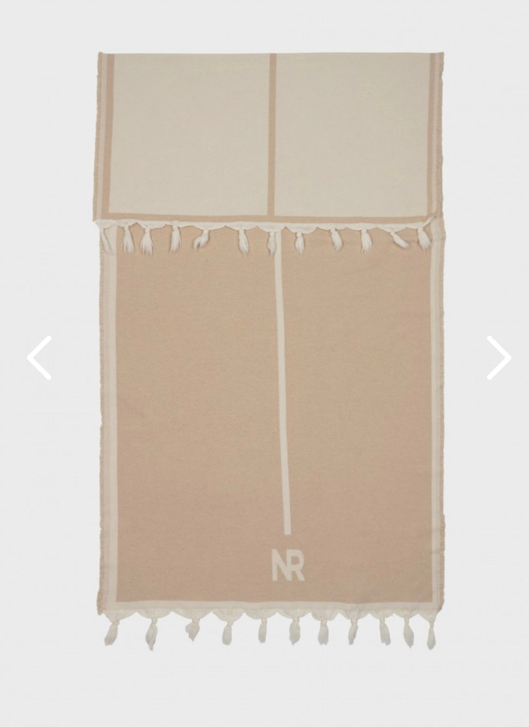 NR BEACH TOWEL - BEIGE