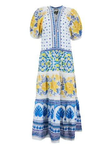 Zuli mosaic-print maxi dress