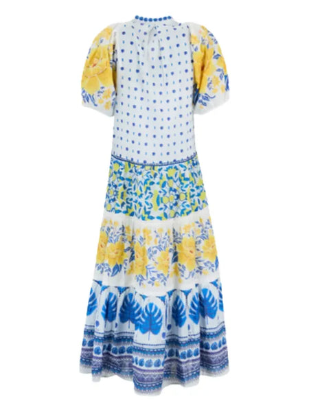 Zuli mosaic-print maxi dress