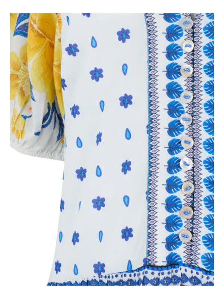 Zuli mosaic-print maxi dress