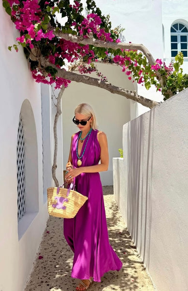CIRA DRESS - PURPLE