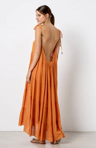 MIRABELLA MAXI DRESS - MOCCA