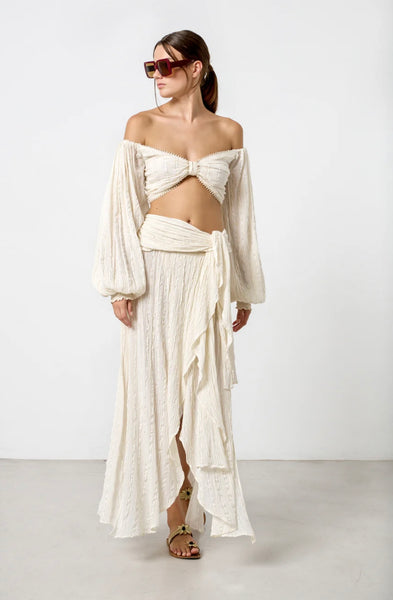 ARIA TOP - OFF WHITE