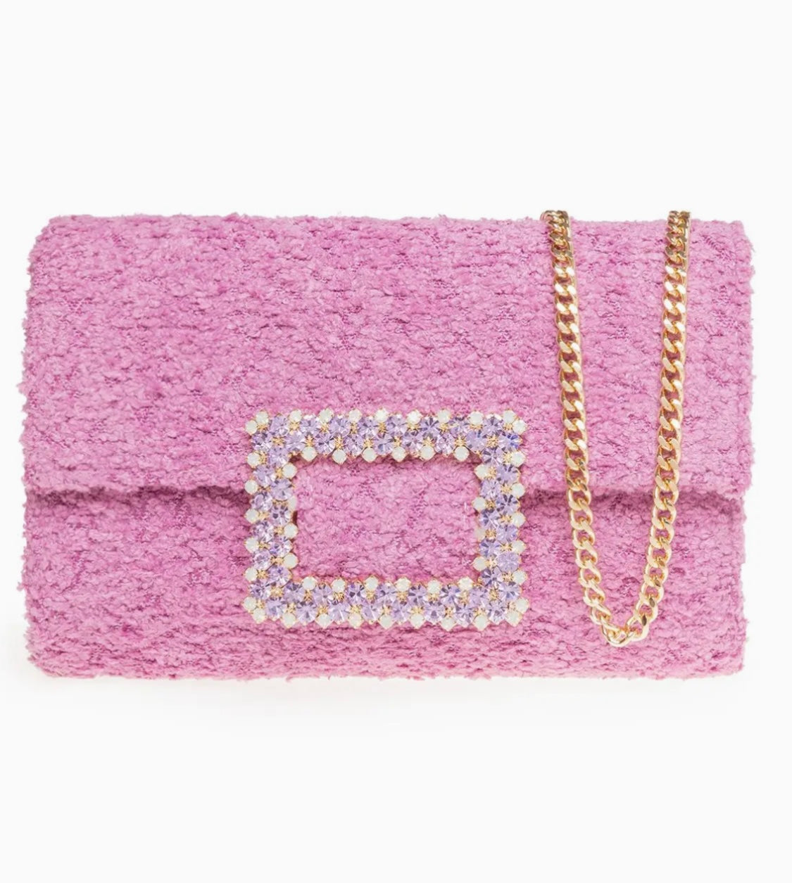 Clutch modello Minori tessuto manon fucsia