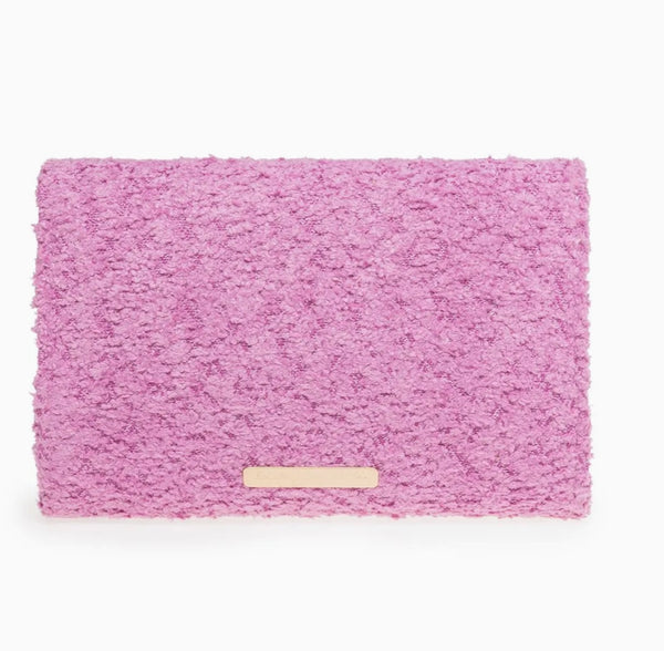 Clutch modello Minori tessuto manon fucsia