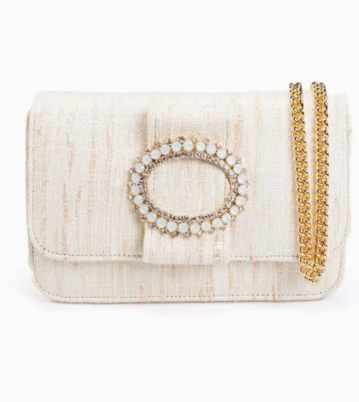 St.Barth model bag in raffia Beatrice cream