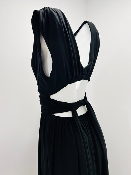 “Oriana” Black Dress