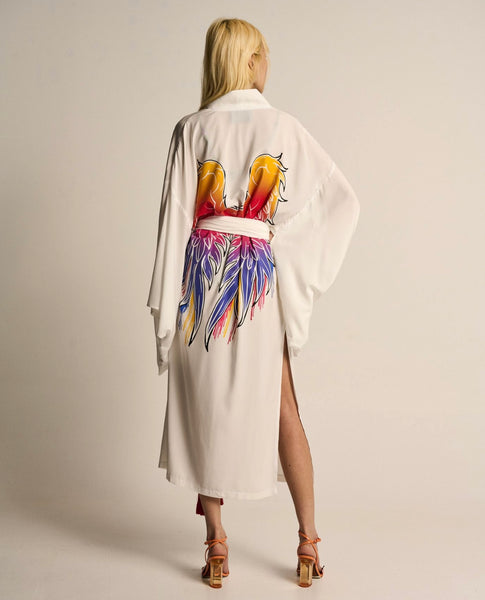 “Colourful Angel” Kimono