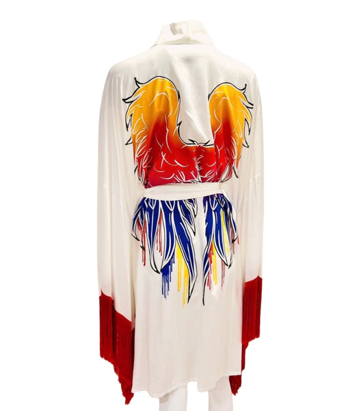 “Colourful Angel” Kimono