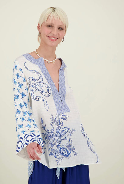 Alexa Amalfi Placket Tunique