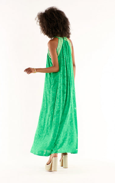 GABRIELLA DRESS - GREEN