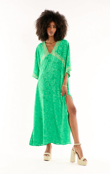 JUSTINE DRESS - GREEN