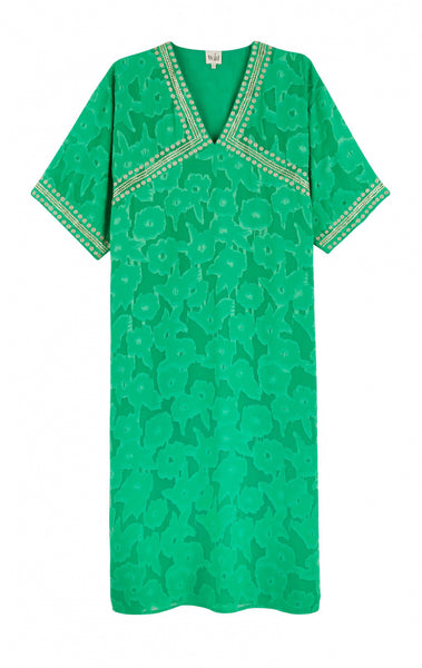JUSTINE DRESS - GREEN