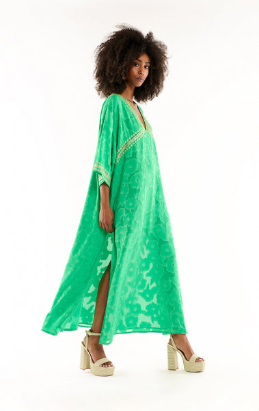 JUSTINE DRESS - GREEN