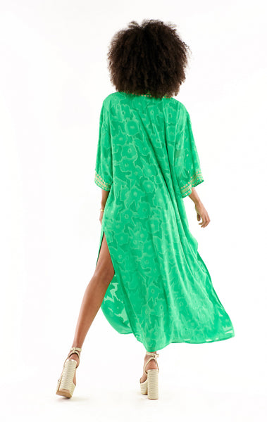 JUSTINE DRESS - GREEN