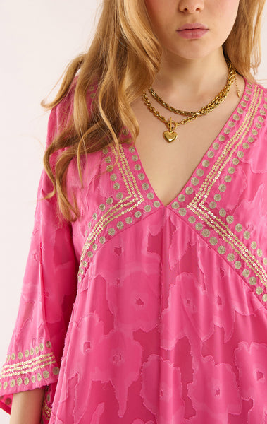 JUSTINE DRESS - PINK