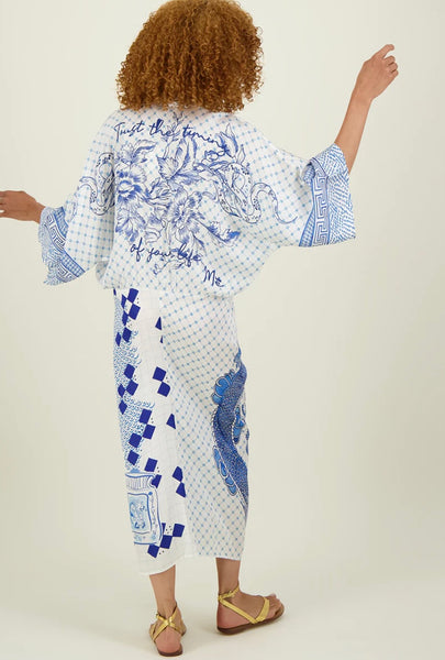 Sophia Kimono Amalfi Dress