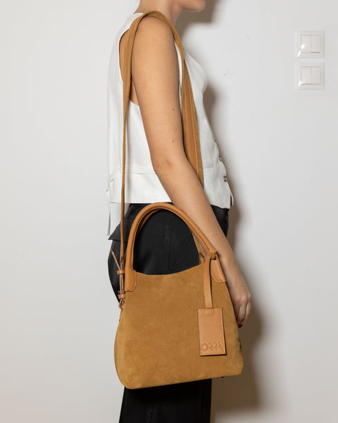 LONA SUEDE BAG - BISCOTTI