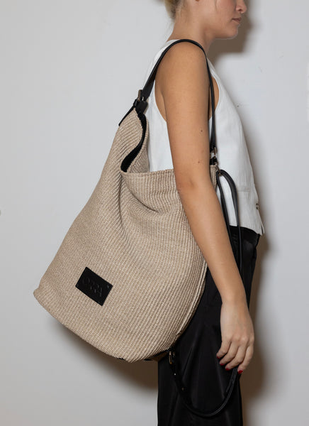 Mummy Raffia Bag