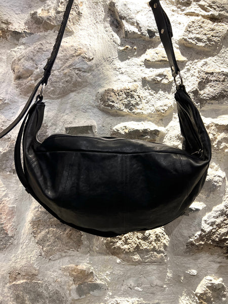 Mogadishu Bag - Black Leather