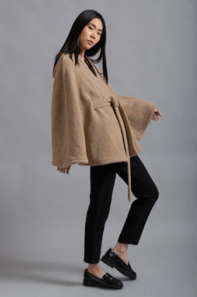 “Thea” Cape - Beige