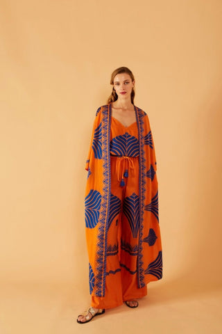 “Frida” Kimono - Orange