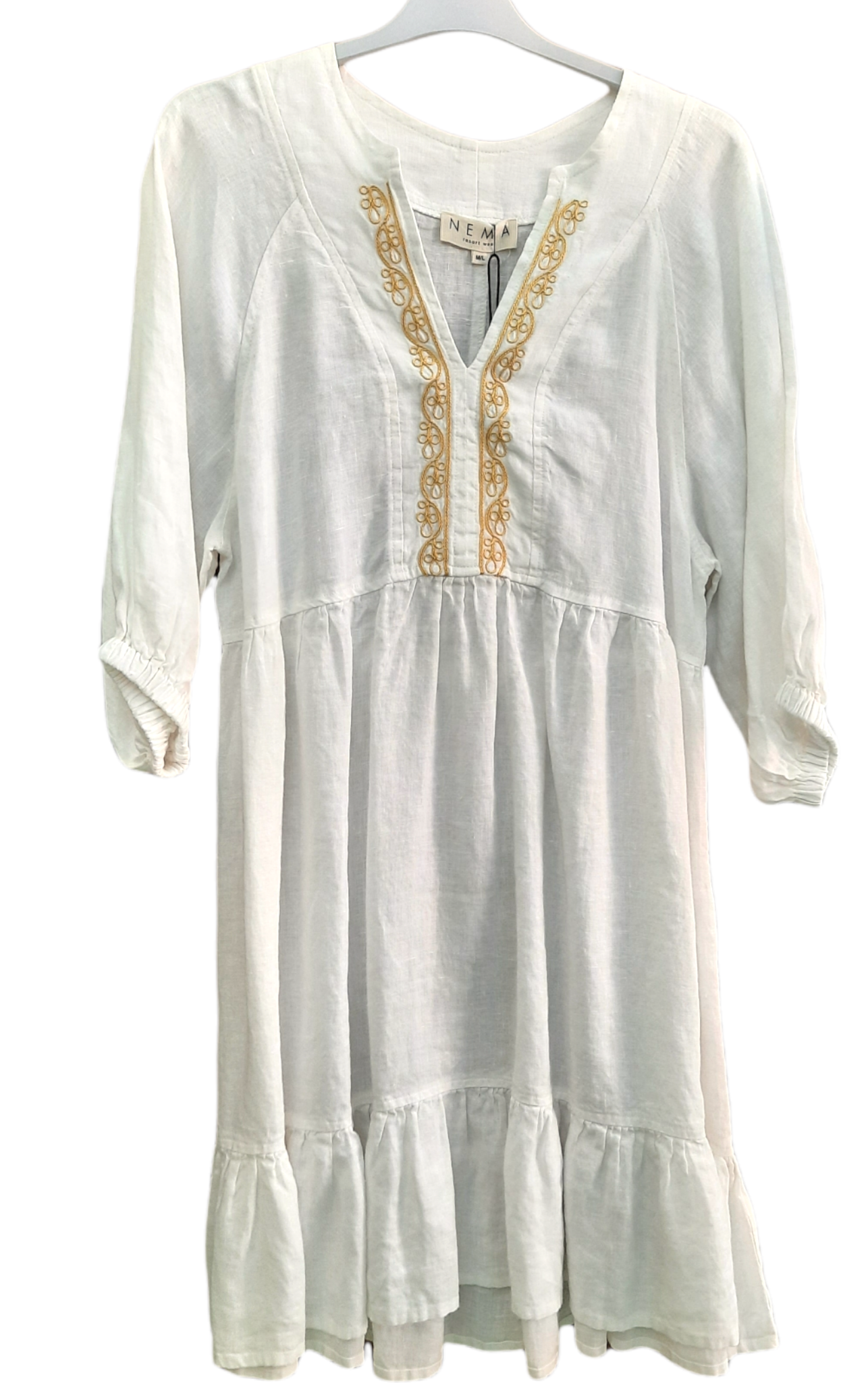 "Corfu" Linen Dress