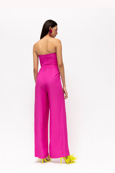 Syros Fuchsia Jumpsuit