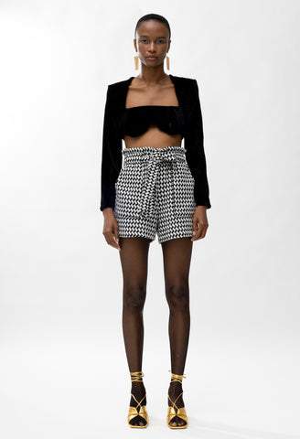 Keisha Black&White Shorts