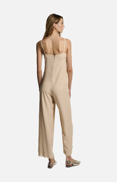 “Annette” Jumpsuit - Vanilla