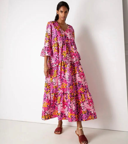 Bougainvillea Penelope Dress | Multi Color