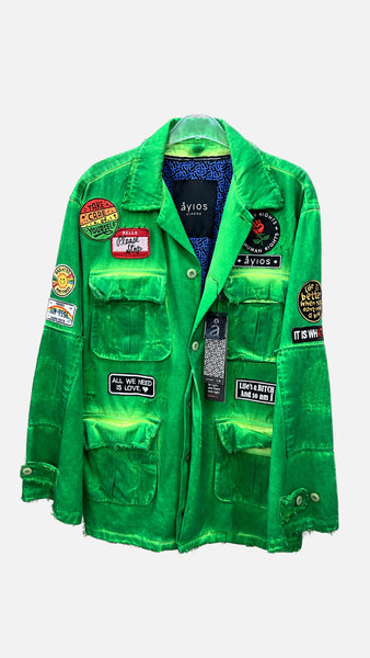 Fluo Green Jacket