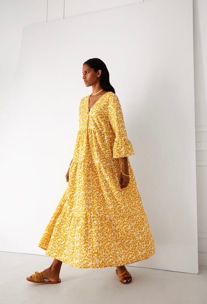 Bougainvillea Penelope Dress | Yellow