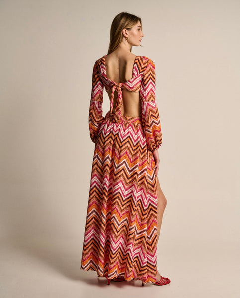 “Alicia” Multicolour Dress