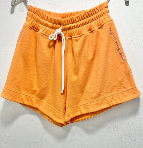 "Faith" shorts - Light Orange