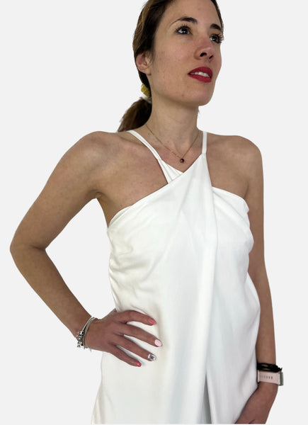 “Annette” Jumpsuit - White