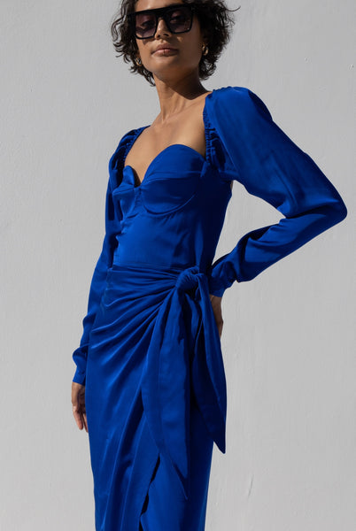 Diana Royal Blue Dress