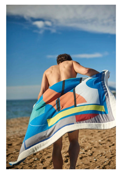 ANTONAKIS SIGNATURE BEACH TOWEL