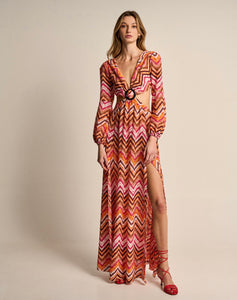 “Alicia” Multicolour Dress